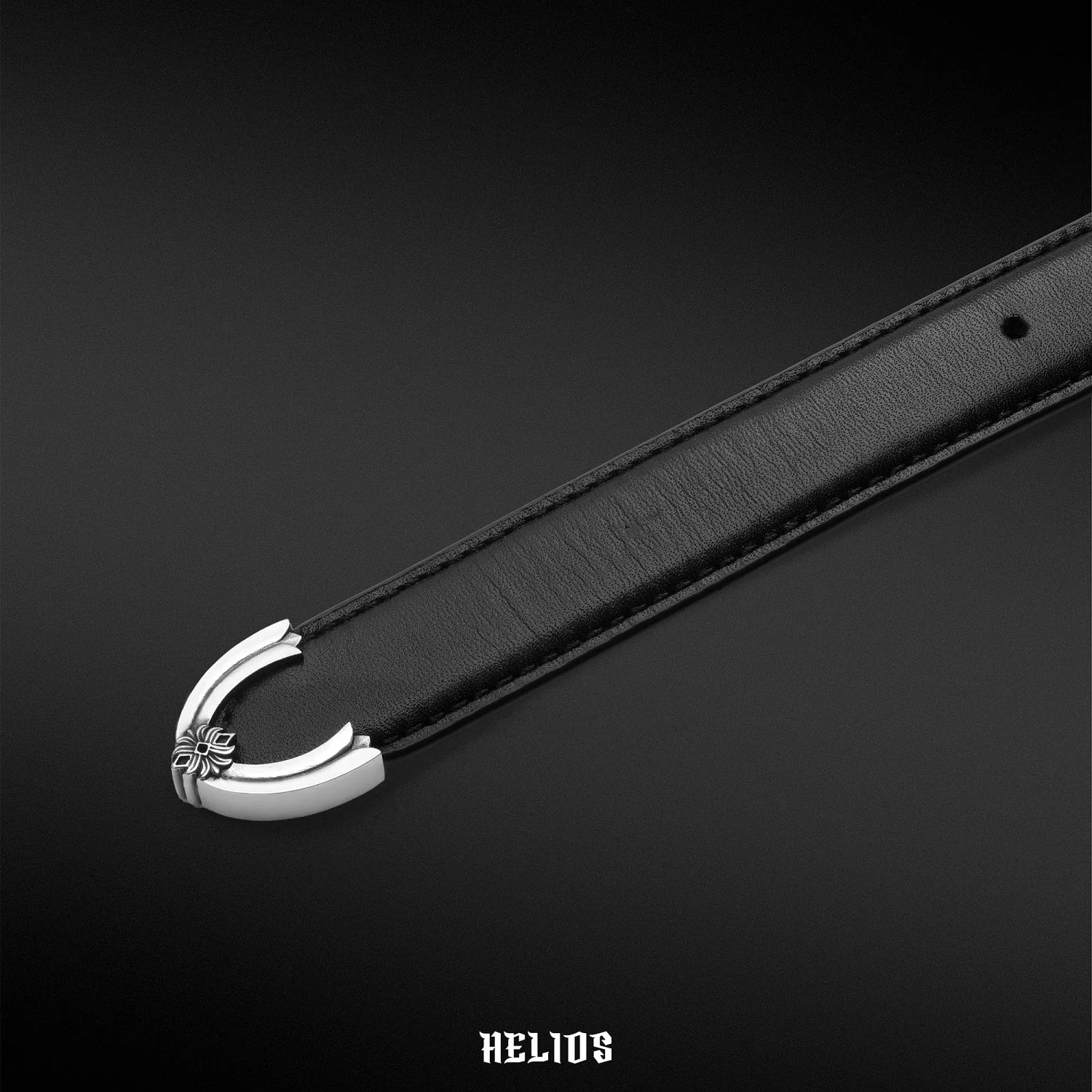 Belt Scottish Black Silver - Image 5