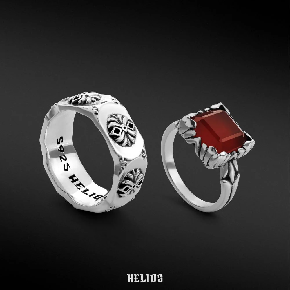 Bled Lotus Signet Helios Silver - Image 4