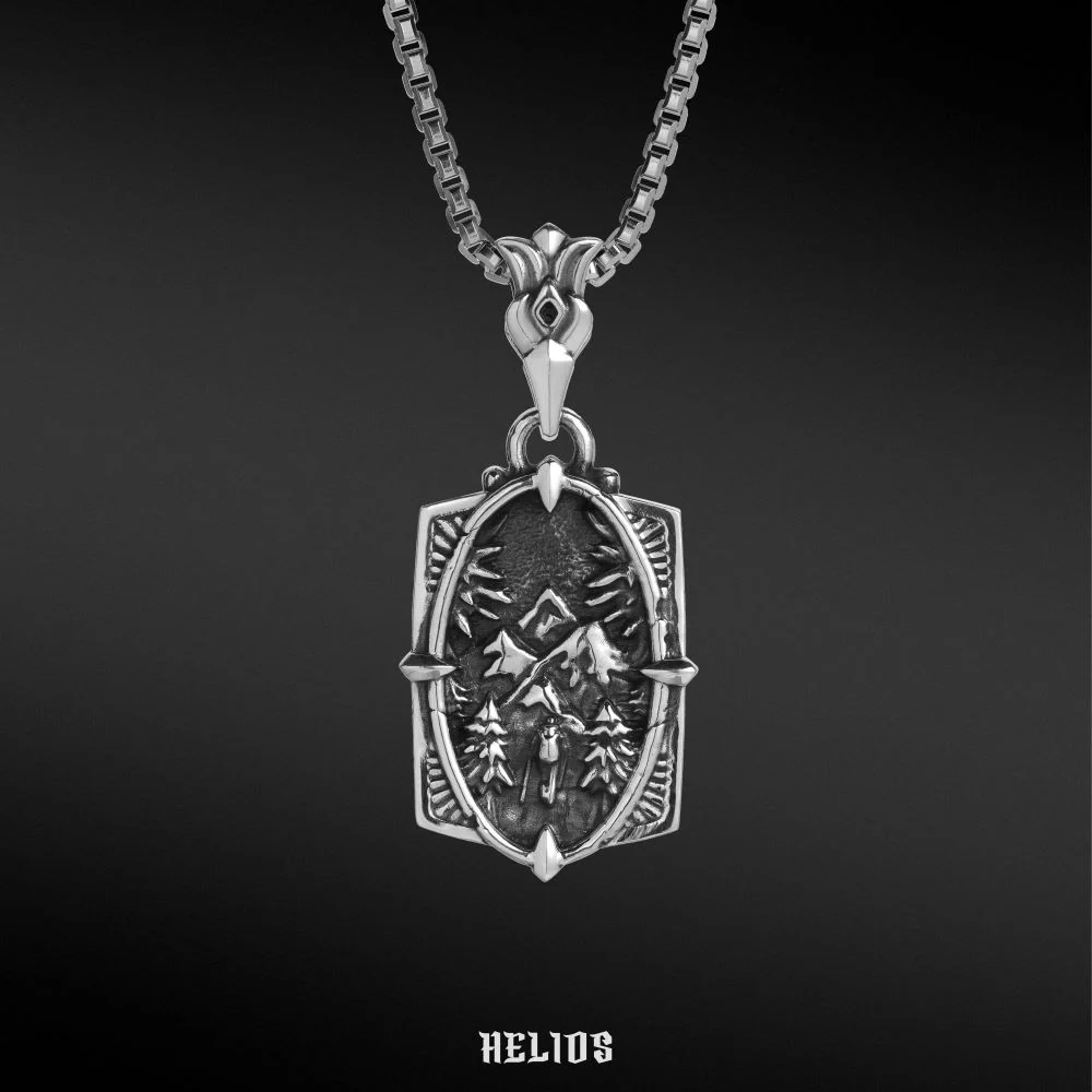 Everest Pendant Helios Silver