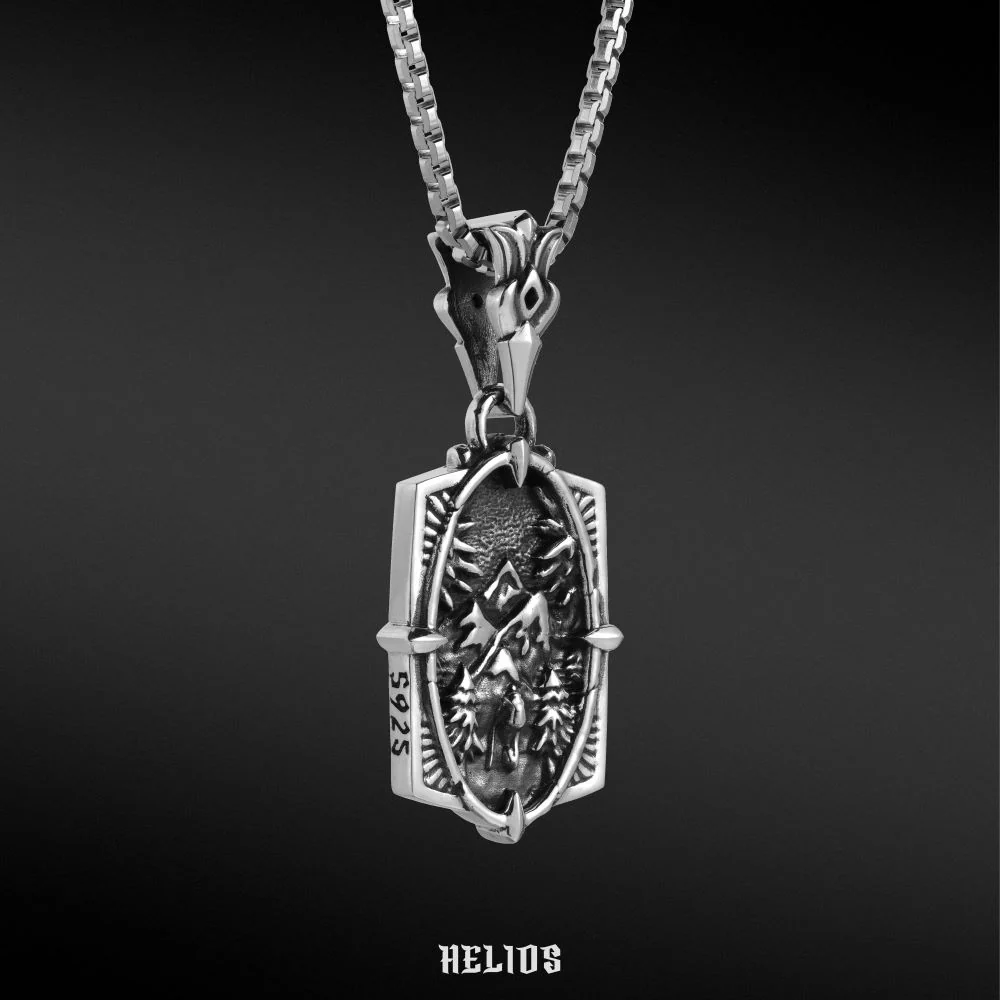 Everest Pendant Helios Silver - Image 5