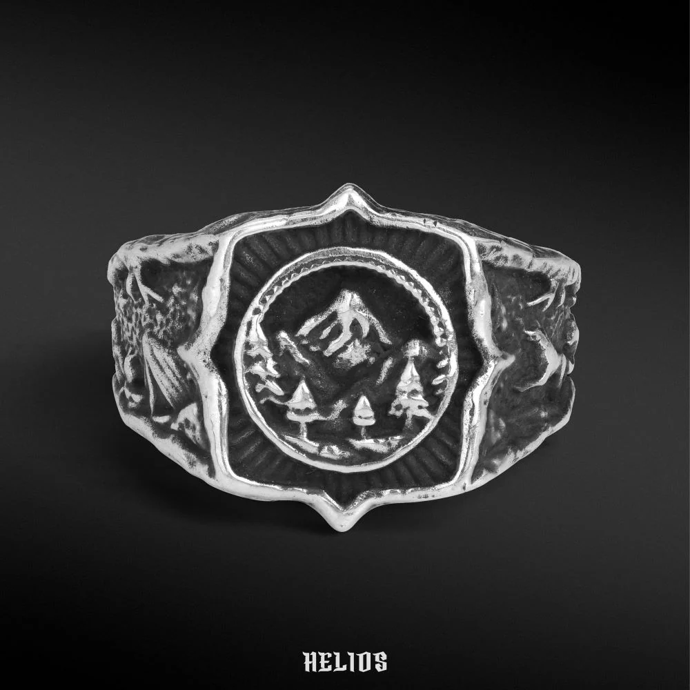 Everest Ring Helios Silver