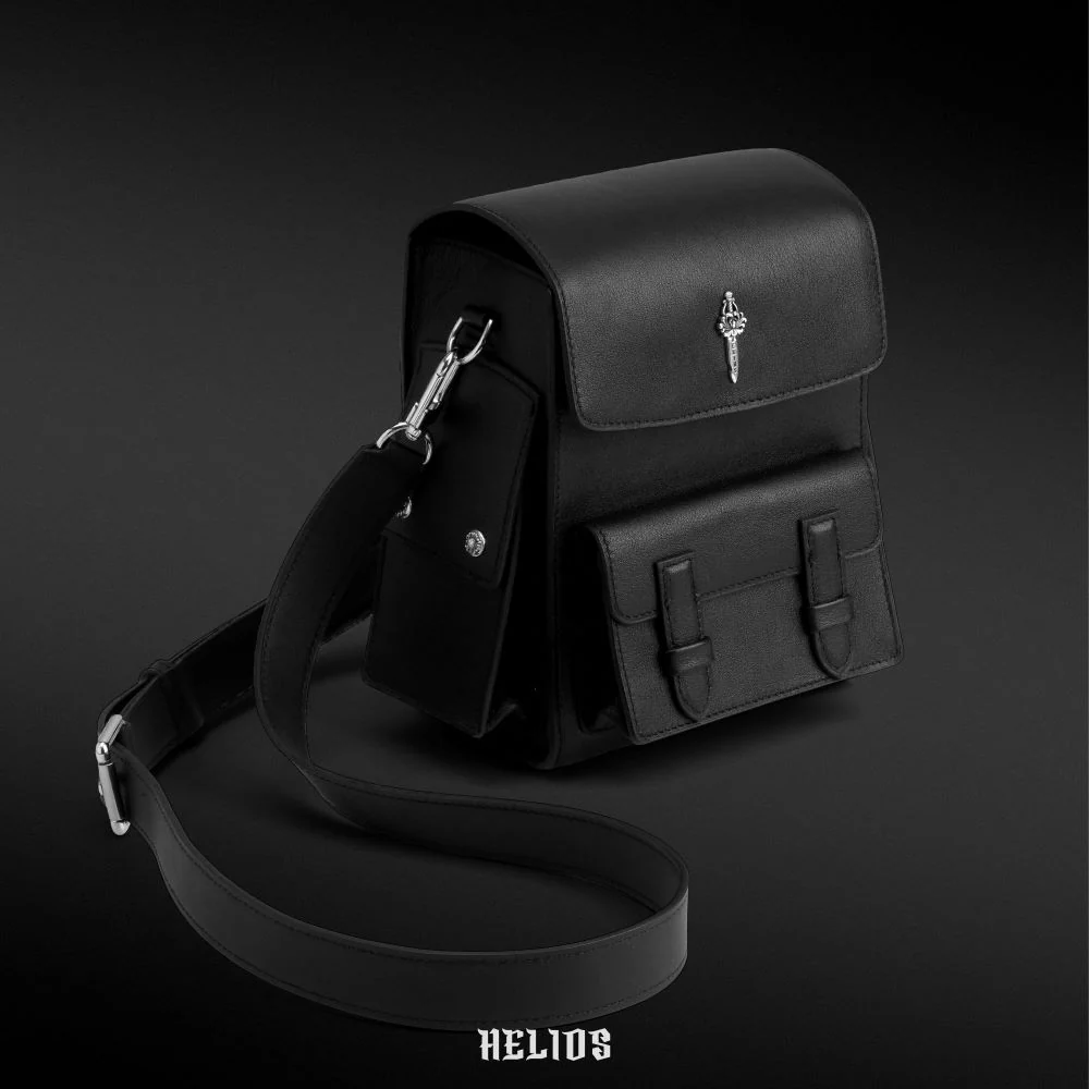 Helios Trinity Vault Leather Bag - Image 4