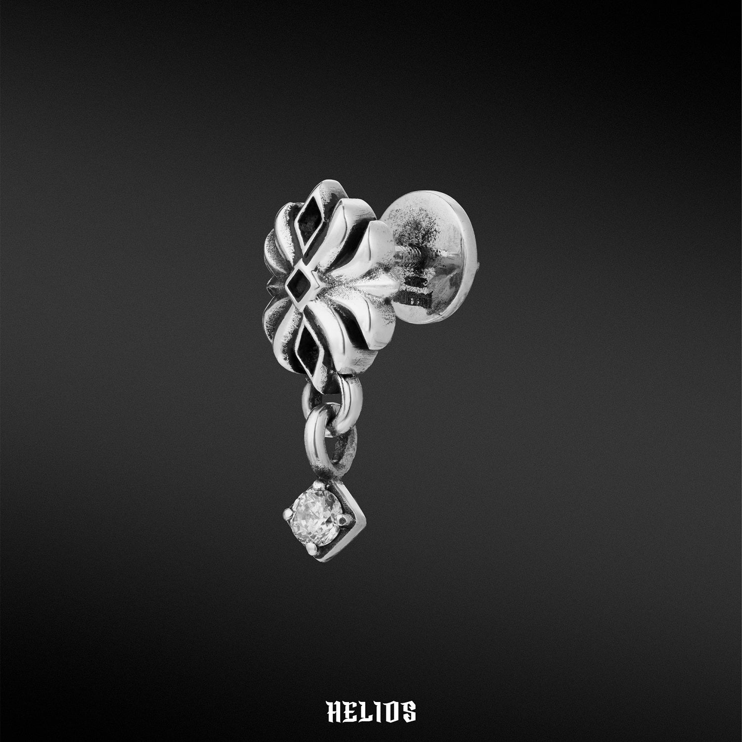 Khanka Lotus Black Silver - Image 3
