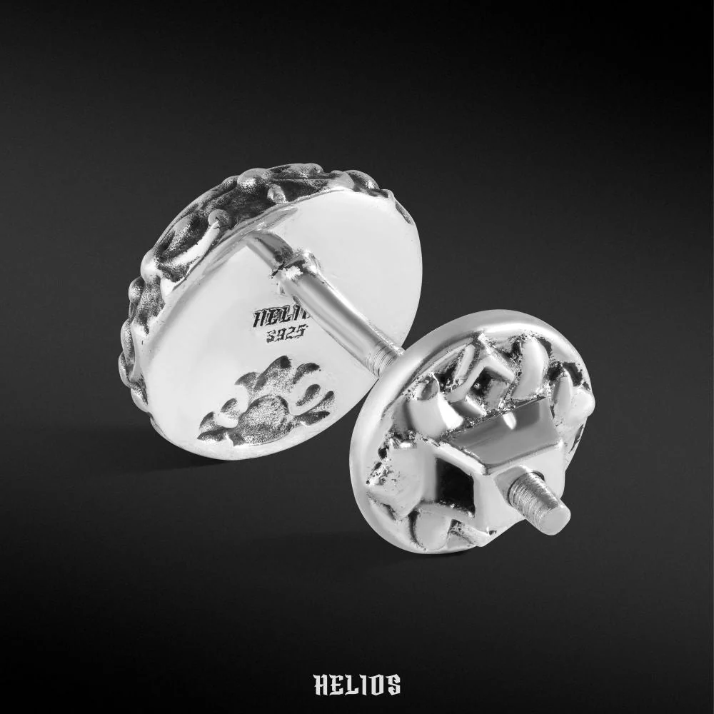 Khuvsgul Sunflower Stud Helios Silver - Image 5