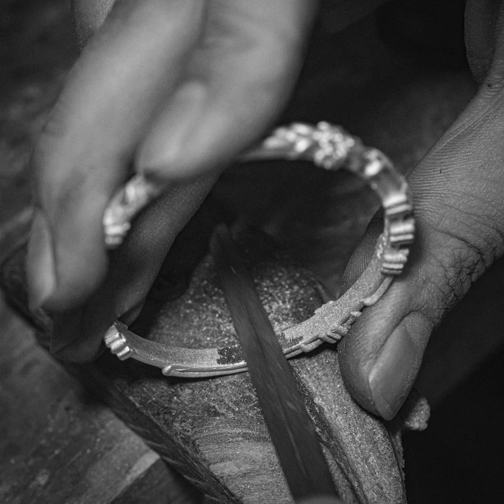LOTUS ATITLÁN CUFF Helios Black Silver - Image 3