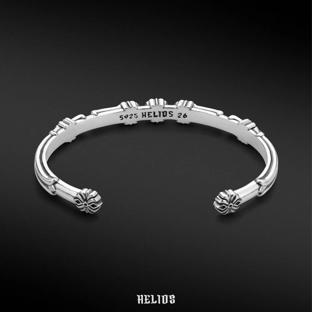 LOTUS ATITLÁN CUFF Helios Black Silver - Image 4