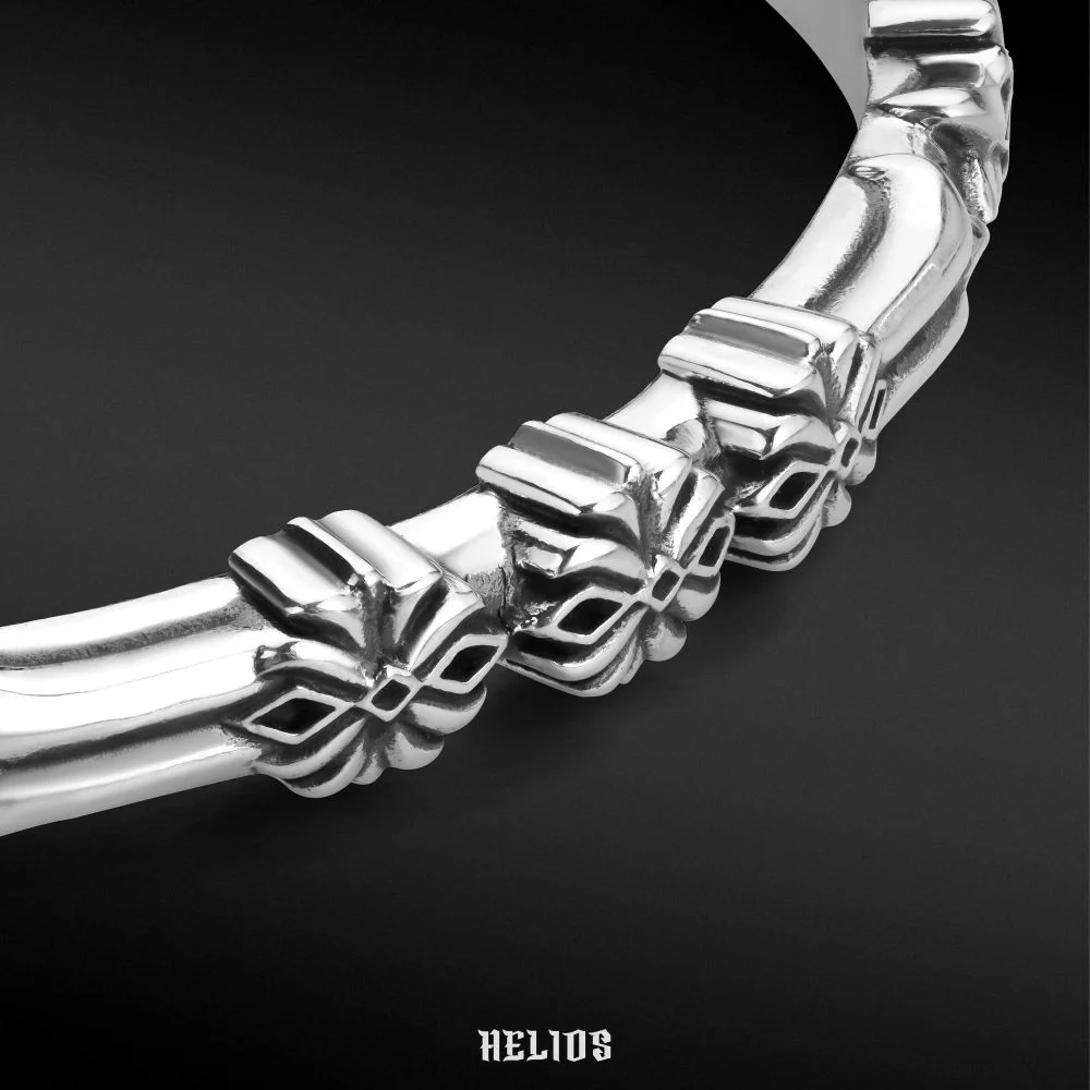 LOTUS ATITLÁN CUFF Helios Black Silver - Image 5