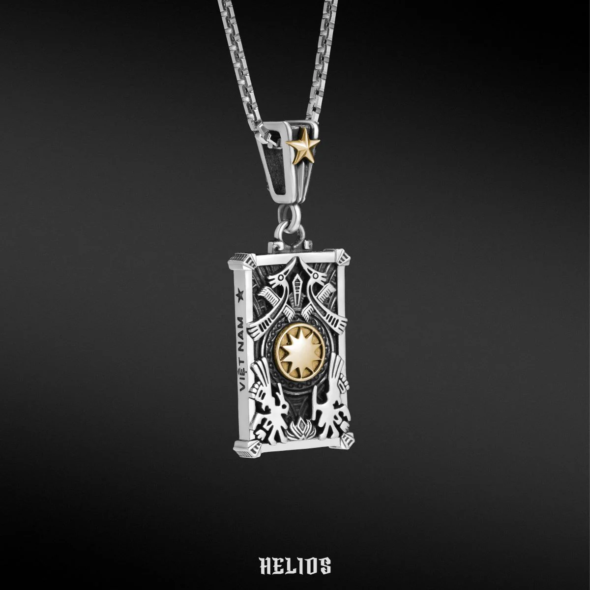 Nam Quốc Sơn Hà Men’s Pendant - Image 3